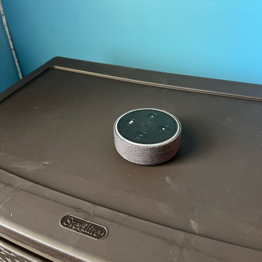 Amazon Essentials Echo Dot - Black and Gray